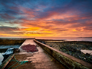 Beadnell Harbour Sunrise, Northumberland Coast