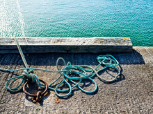 Load image into Gallery viewer, Blue Rope, Beadnell harbour, Northumberland coast
